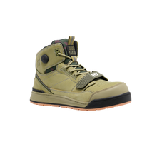 Load image into Gallery viewer, Hard Yakka 3056 O2 Lace Pump Up Safety Boots Men&#39;s - Olive - Safety Footwear
