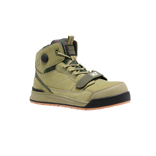 Hard Yakka 3056 O2 Lace Pump Up Safety Boots Men's - Olive - Safety Footwear