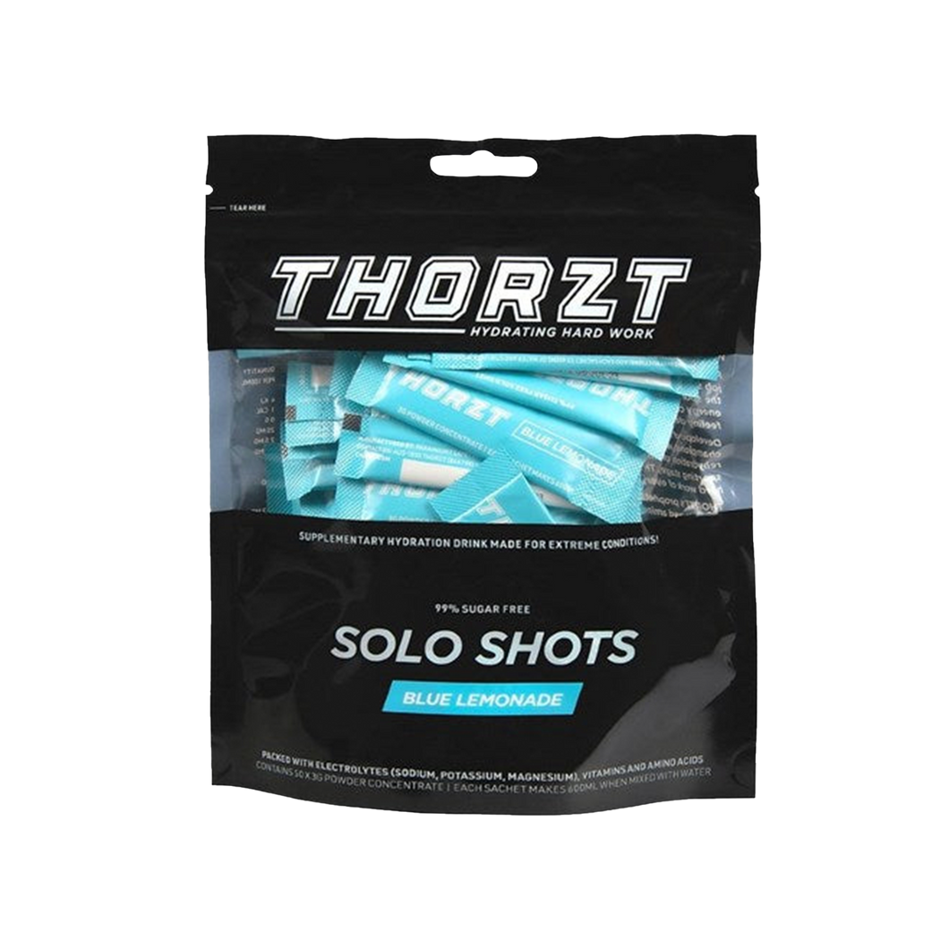 Thorzt 99% Sugar Free Solo Shots - Blue Lemonade - Hydration