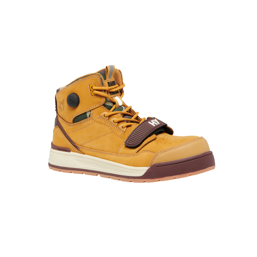 Hard Yakka 3056 O2 Lace Pump Up Safety Boots Men's - Wheat - Safety Footwear