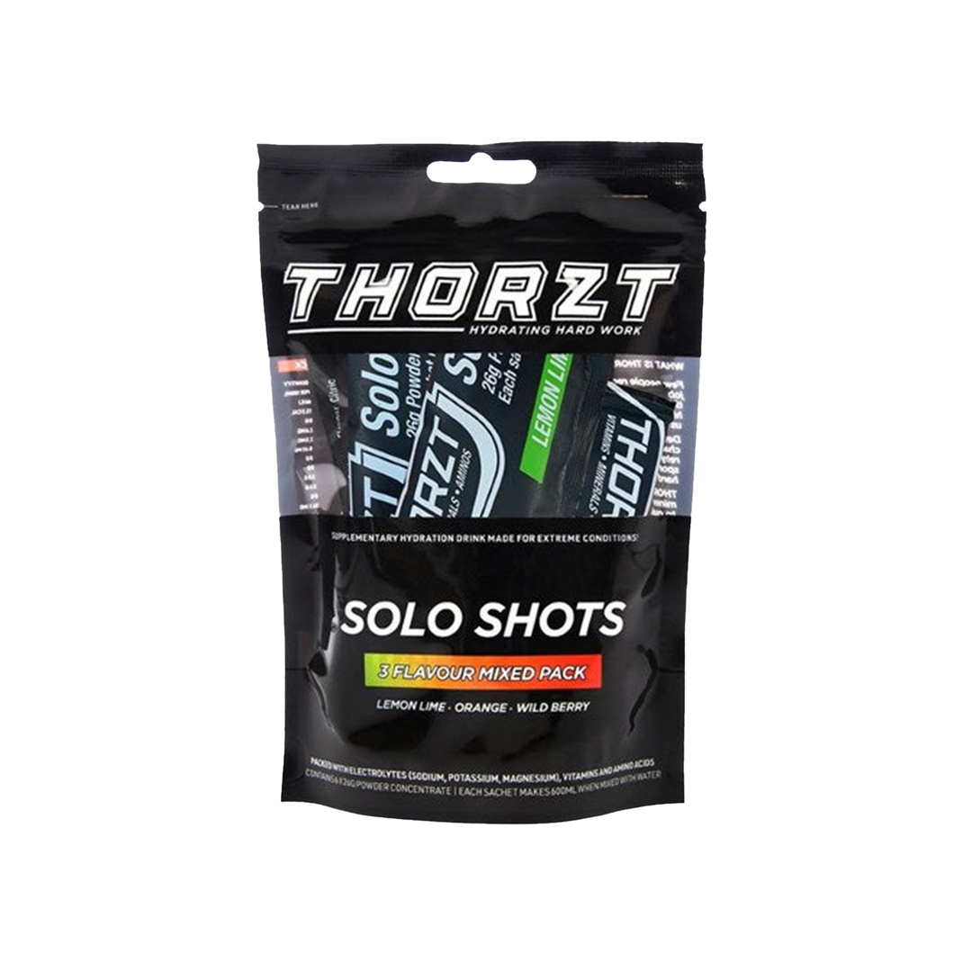 Thorzt Low Sugar Solo Shots - Mixed Flavour - Mixed - Hydration