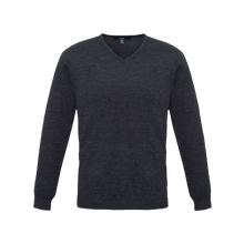 Load image into Gallery viewer, Biz Collection Men&#39;s Milano Pullover - Charcoal - Knitwear
