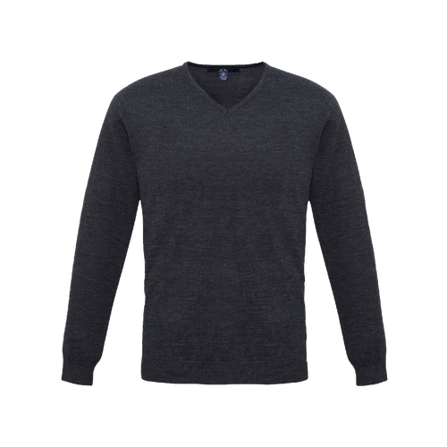 Biz Collection Men's Milano Pullover - Charcoal - Knitwear