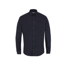 Load image into Gallery viewer, NNT Men&#39;s Avignon Stretch Long Sleeve Shirt - Navy - Shirts
