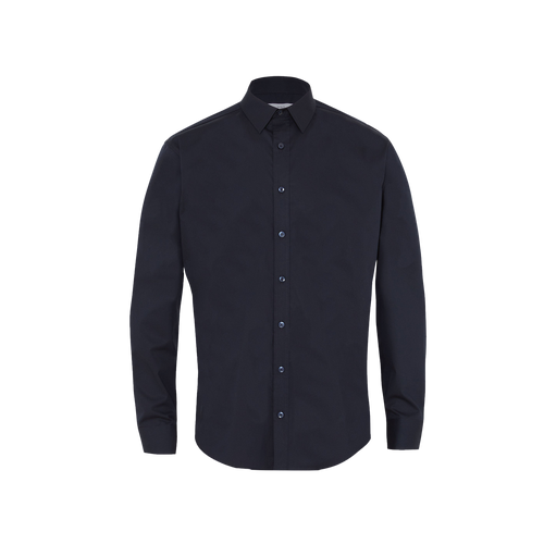 NNT Men's Avignon Stretch Long Sleeve Shirt - Navy - Shirts