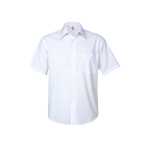 Biz Collection Men's Metro Short Sleeve Shirt - White - Shirts