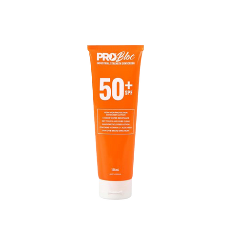 Pro Choice Unisex Probloc SPF50+ Sunscreen 125ML Squeeze Bottle - White - Body Protection