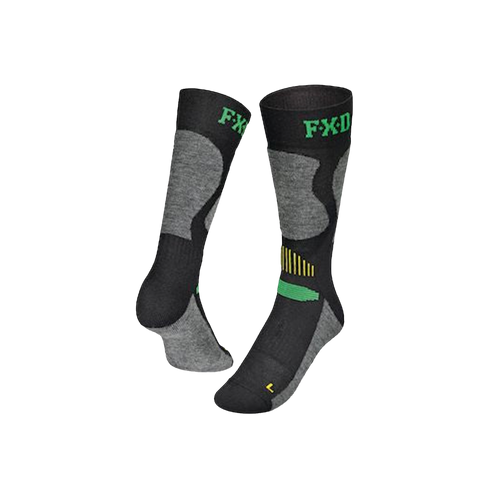 FXD Men's SK-7 2 Pack Work Socks - Multi - Socks