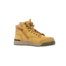 Load image into Gallery viewer, Hard Yakka Men&#39;s 3056 Lace Zip Safety Boots - Wheat - Safety Footwear
