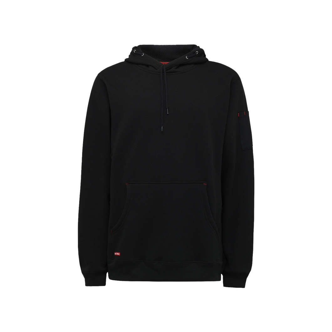 Hard Yakka Men's Foundations Brushed Fleece Hoodie - Black - Hoodies/Jumpers