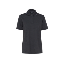 Load image into Gallery viewer, NNT Men&#39;s Textured Cotton Poly Short Sleeve Polo - Charcoal/Black - Polos
