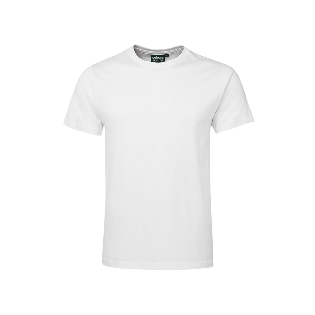 JB's Wear Men's C of C Fitted Tee - White - Shirts