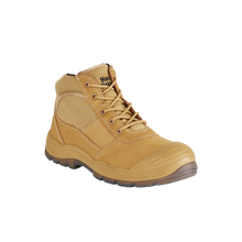 Load image into Gallery viewer, Hard Yakka Men&#39;s Utility Zip Sided Steel Toe Safety Boots - Wheat - Safety Footwear
