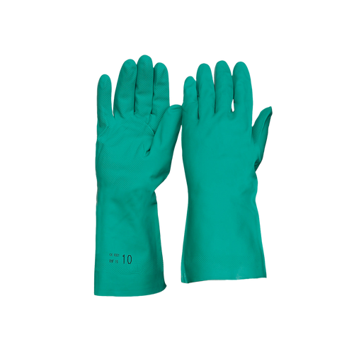 Pro Choice Unisex Green Nitrile Gloves - Green - Hand Protection