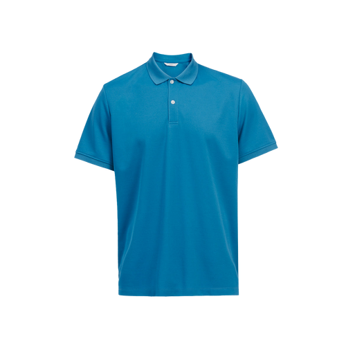 NNT Men's Antibacterial Polyface Short Sleeve Polo - Teal - Polos