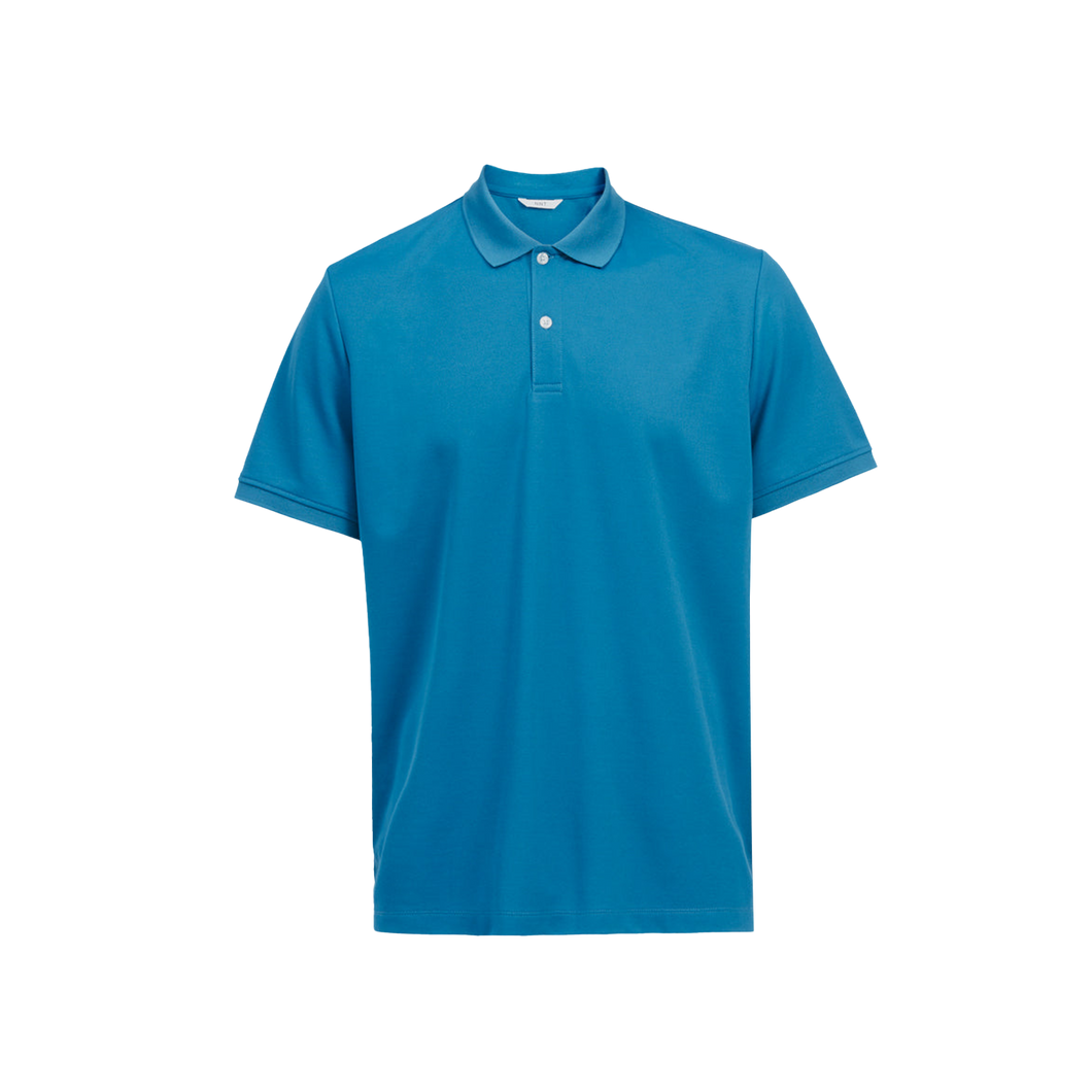 NNT Men's Antibacterial Polyface Short Sleeve Polo - Teal - Polos