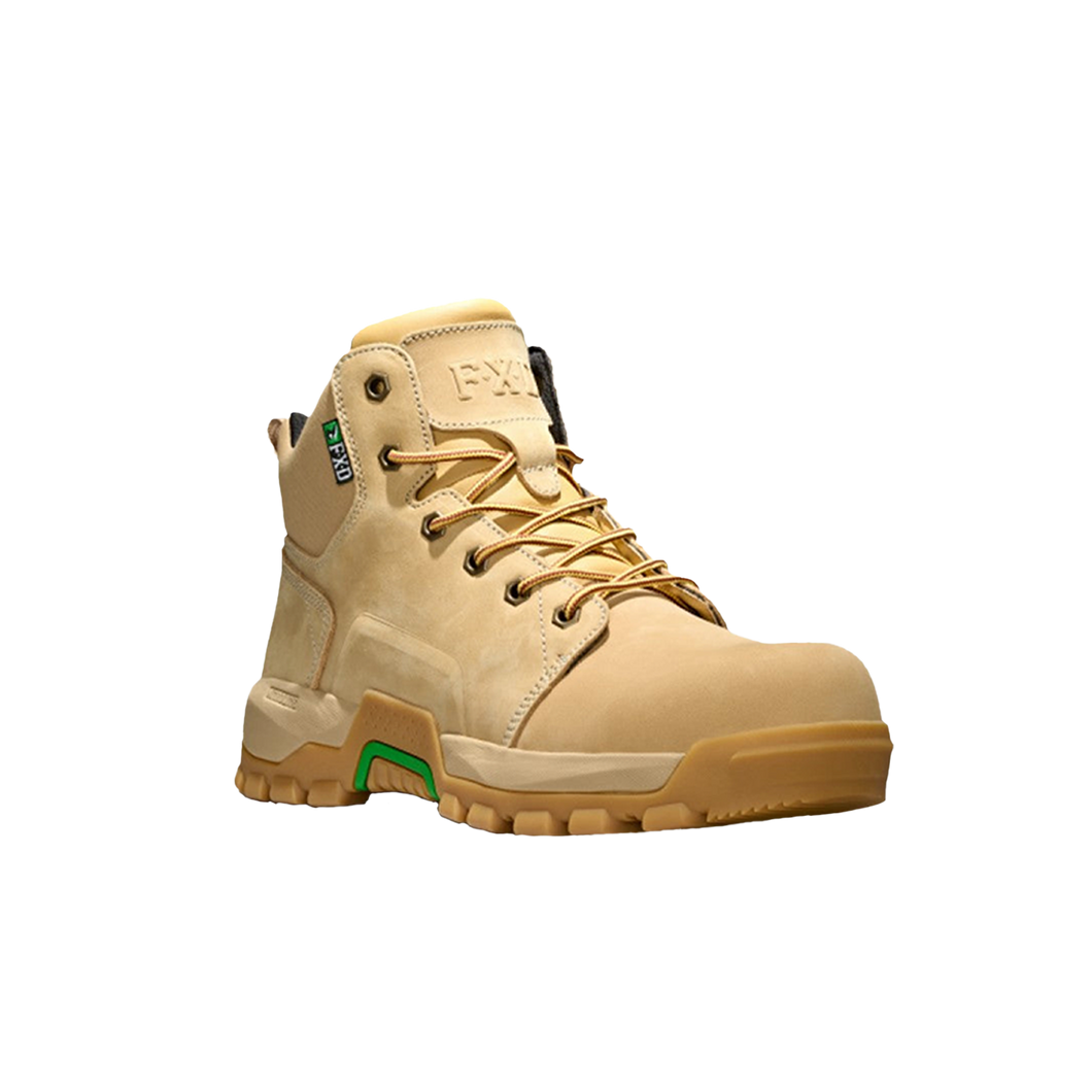 FXD Men's WB-3 Lace Up Work Boots - Wheat - Safety