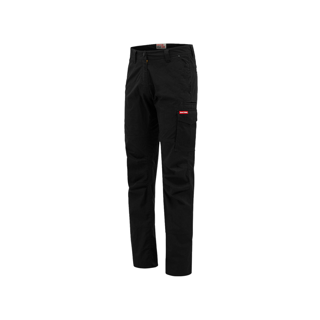 Hard Yakka Women's Ripstop Cargo Pants - Black - Pants