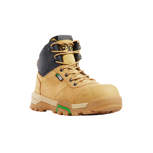 FXD Men's WB-2 Mid Cut Work Boots- Wheat - Safety Footwear