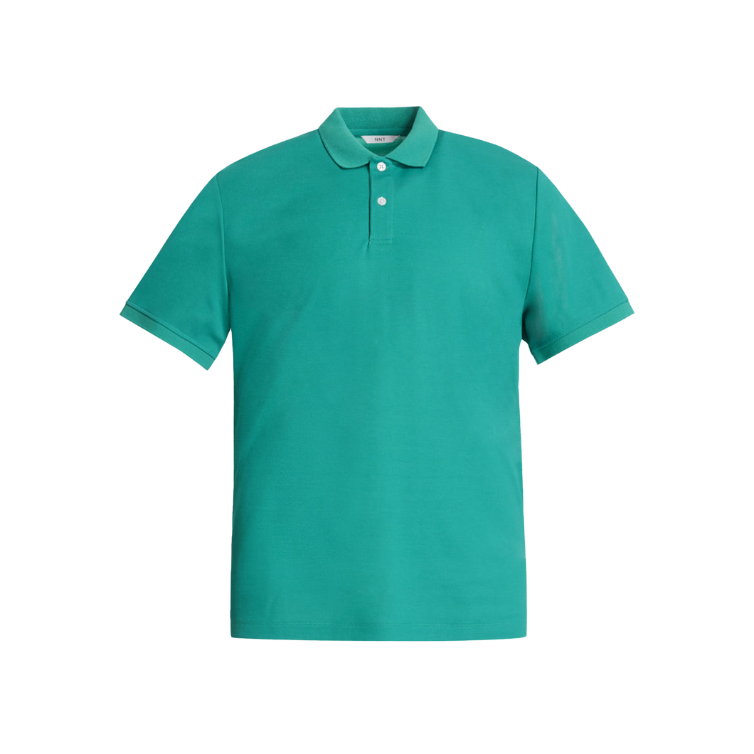 NNT Men's Antibacterial Polyface Short Sleeve Polo - Mint - Polos