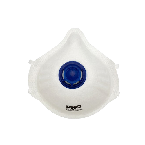 Pro Choice Dust Masks P2 + Valve - White - Respiratory Protection