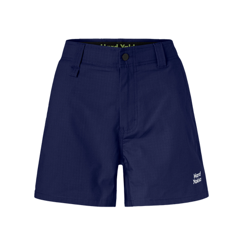 Hard Yakka Women's Raptor Short Shorts - Navy - Shorts