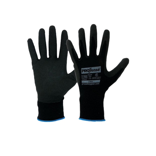 Pro Choice Unisex Prosense Stinga Gloves - Black - Hand Protection