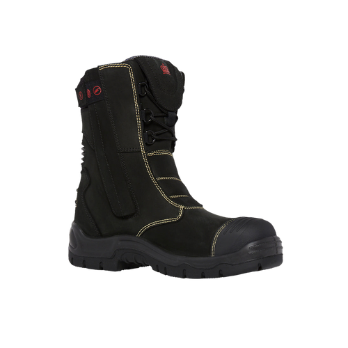 KingGee Men's Bennu Rigger - Black - Safety Footwear