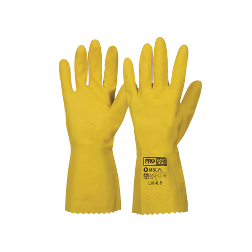 Pro Choice Unisex Silverlined Gloves - Yellow - Hand Protection