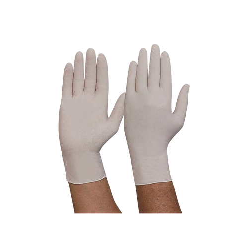 Pro Choice Unisex Disposable Latex Powered Gloves - White - Hand Protection