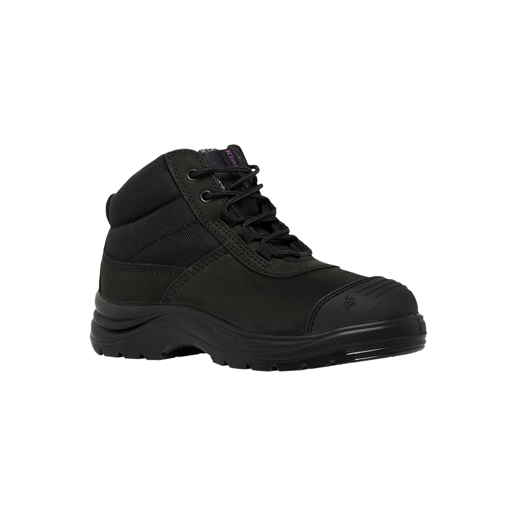 KingGee Women's Tradie Comfortmax Work Boots - Black - Safety Footwear