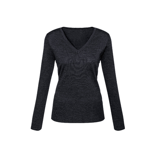 Biz Collection Women's Milano Pullover - Charcoal - Knitwear