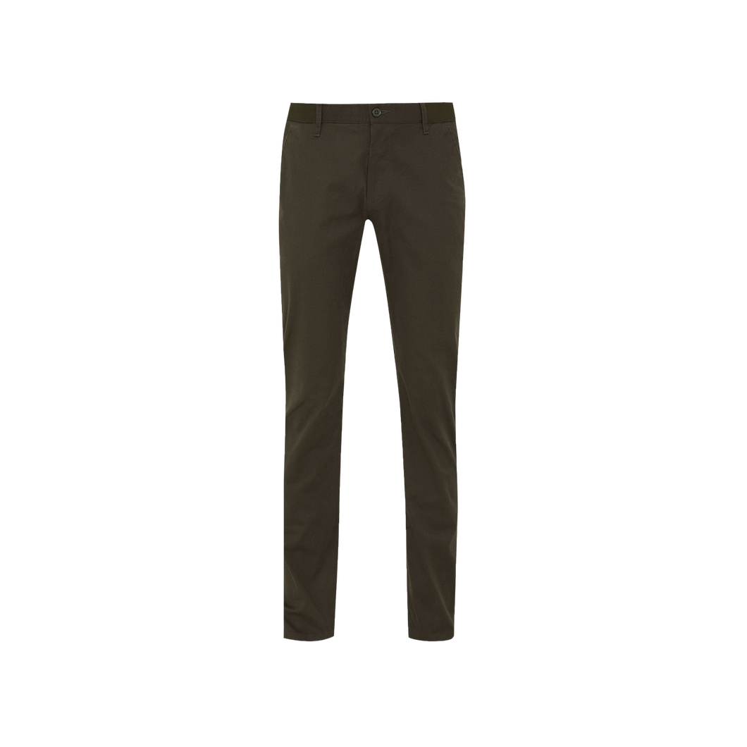 NNT Men's Stretch Cotton Chino Pants - Khaki - Pants