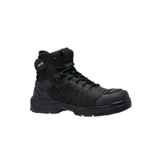 Load image into Gallery viewer, KingGee Men&#39;s Quantum Boots - Black - Safety Footwear
