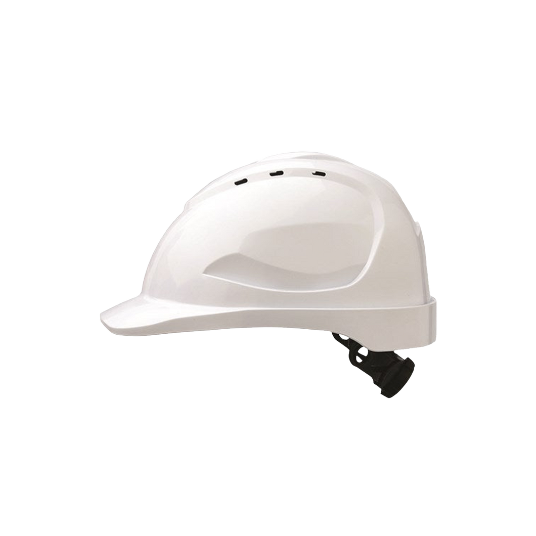 Pro Choice Unisex V9 Hard Hat Vented Racthet Harness - White - Head Protection