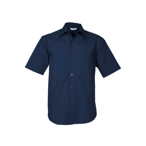 Biz Collection Women's Metro Short Sleeve Shirt - Navy - Shirts