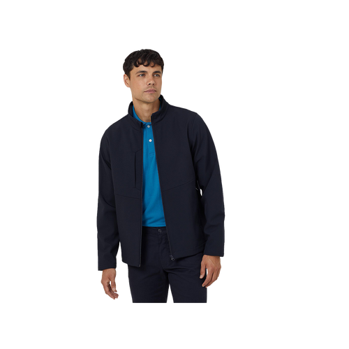 NNT Men's Bonded Fleece Zip Jacket - Navy - Jackets