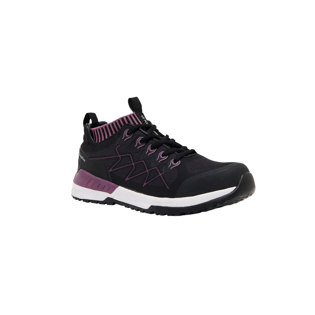 KingGee Women's Vapour Knit Safety Joggers - Blackberry - Safety Footwear