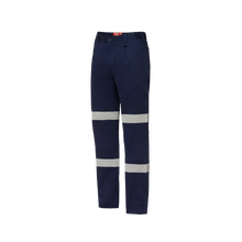 Load image into Gallery viewer, Hard Yakka Men&#39;s Foundations Drill Pants with Double Hoop Tape - Navy - Pants
