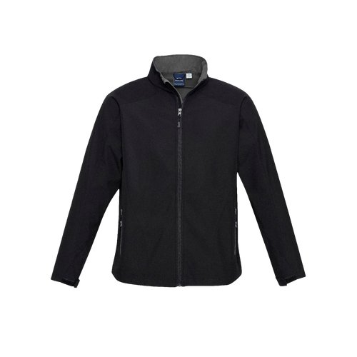 Biz Collection Men's Geneva Jacket - Black/Graphite - Jackets