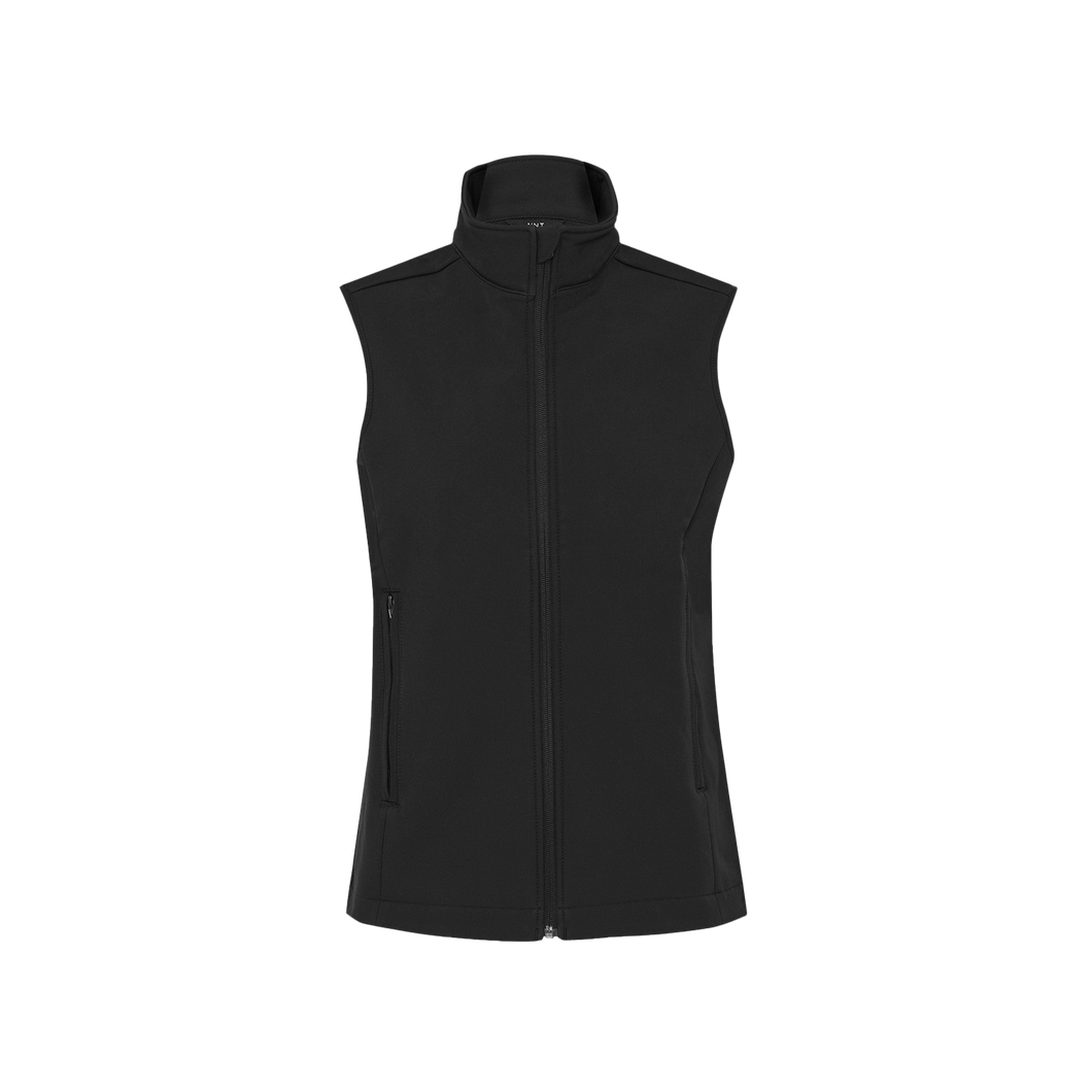 NNT Women's Bonded Fleece Vest - Black - Vests