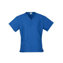 Load image into Gallery viewer, Biz Collection Women&#39;s Classic Scrubs Top - Royal - Scrubs
