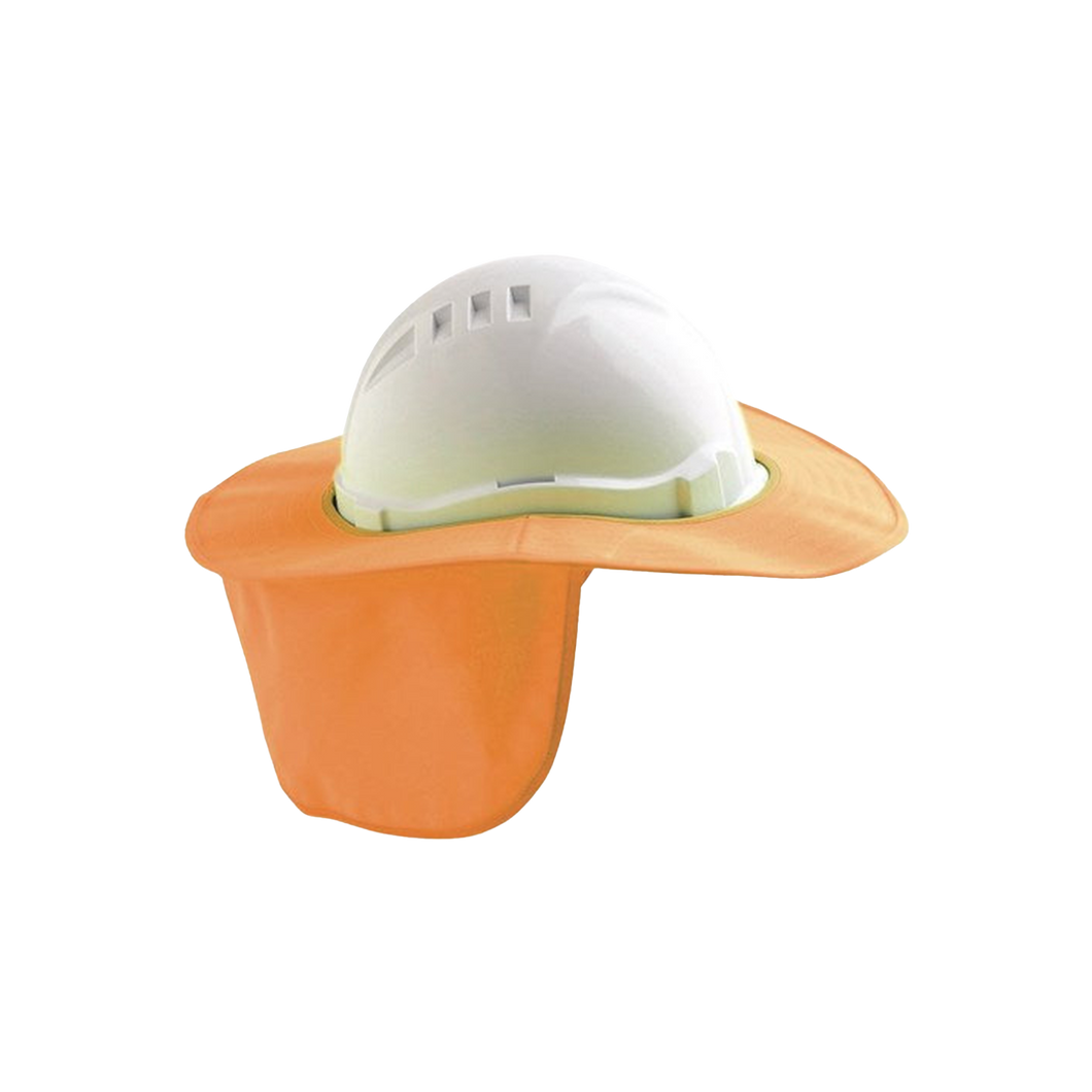 Pro Choice Unisex V6 & V9 Hard Hat Brim - Plastic/Poyester - Orange - Head Protection