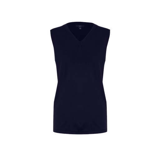 NNT Women's Acrylic Vest - Navy - Knitwear