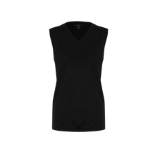 Load image into Gallery viewer, NNT Women&#39;s Acrylic Vest - Black - Knitwear
