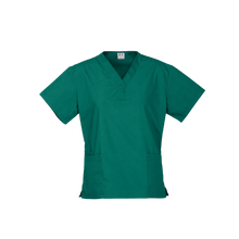 Load image into Gallery viewer, Biz Collection Women's Classic Scrubs Top - Hunter Green - Scrubs
