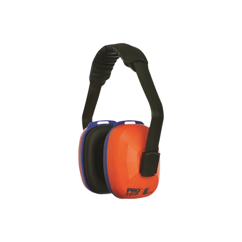 Pro Choice Unisex Viper Earmuffs Class 5 - 26DB - Orange - Hearing Protection