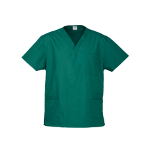 Load image into Gallery viewer, Biz Collection Unisex Classic Scrubs Top - Hunter Green - Scrubs
