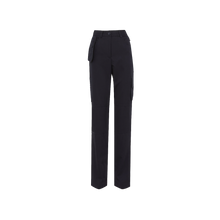 Load image into Gallery viewer, NNT Women&#39;s Poly Viscose Gaberdine Flex Waist Cargo Pants - Ink Navy - Pants
