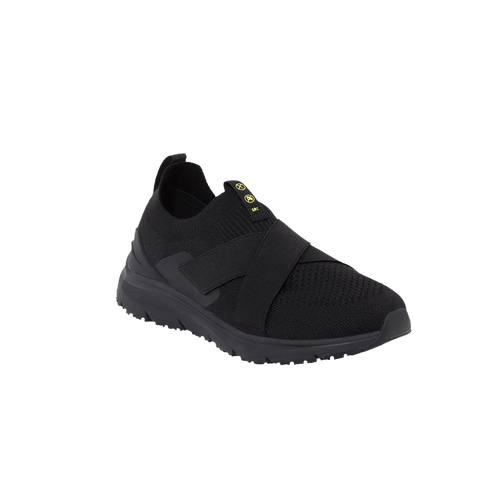 NNT Women's Next-Gen Zest Slip Resistant Joggers - Black - Non Safety Footwear